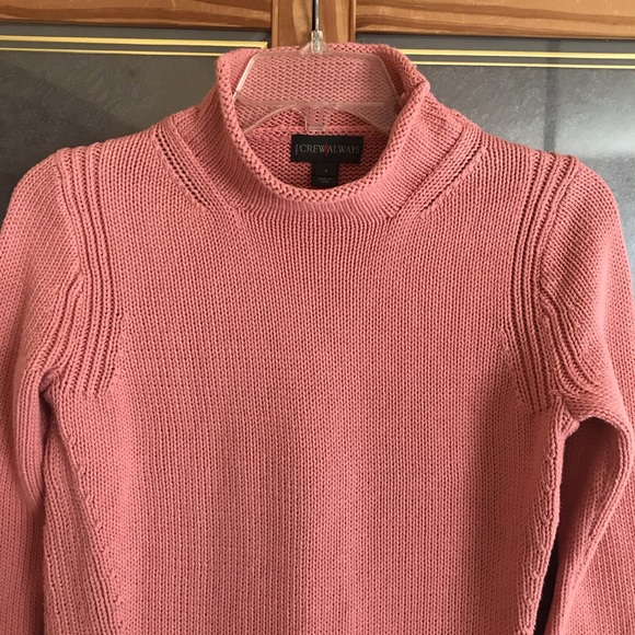 J.Crew Always, Cotton Pullover Roll-neck Sweater, Size S - Picture 3 of 7